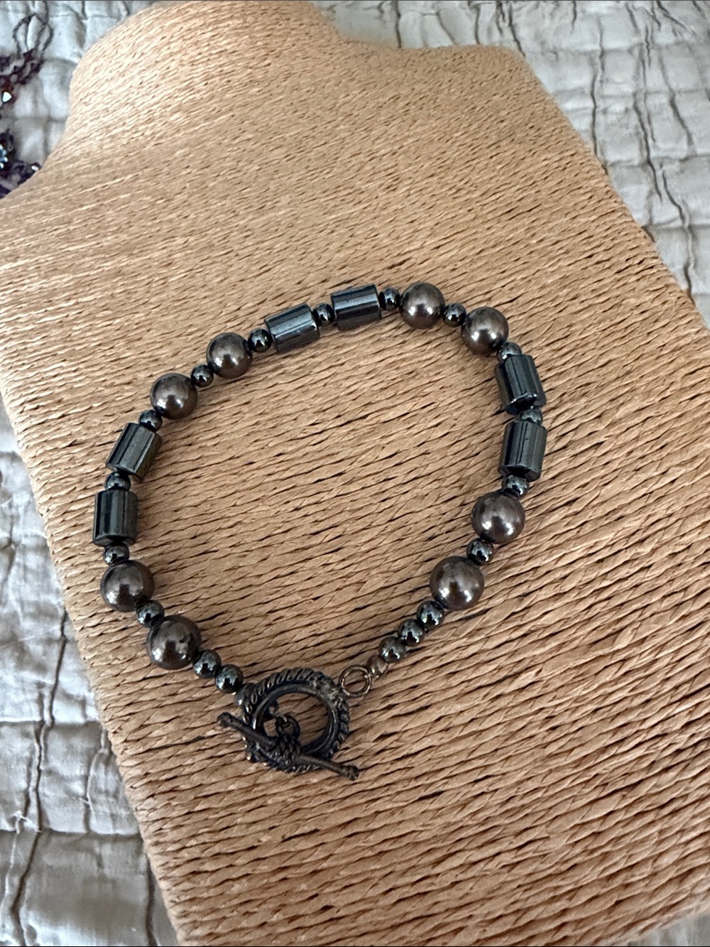 Hematite bracelet